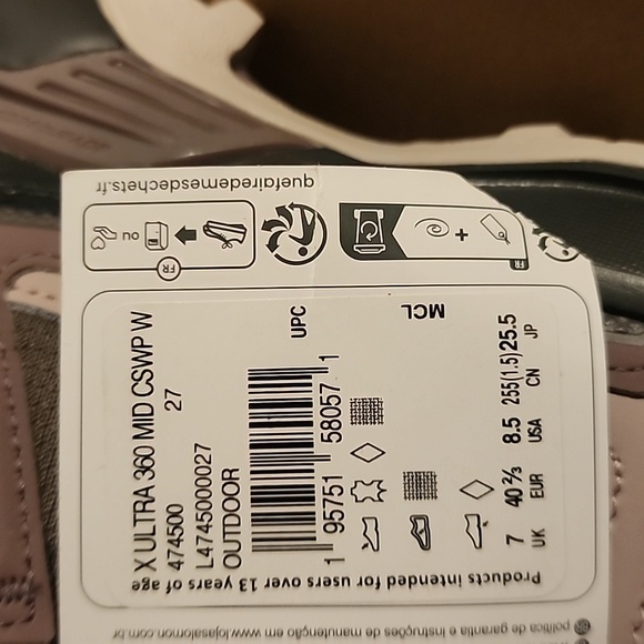 NWT Salomon X Ultra 360 Mid GTX women's hiking boot. - Picture 4 of 4